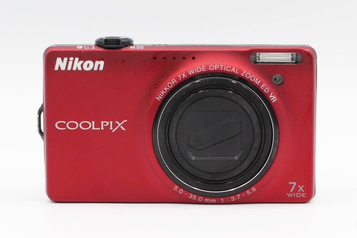 Nikon COOLPIX S6000 赤バッテリー新品 Nikon COOLPIX S6000 赤バッテリー新品 Nikon COOLPIX S6000 レッド