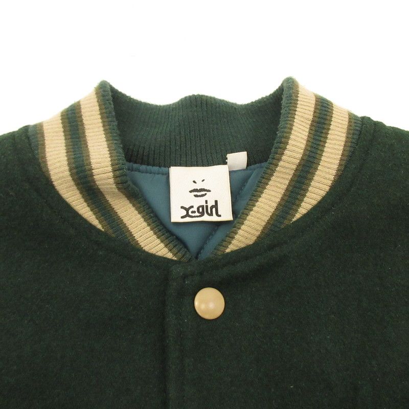 姫路東店】 中古 X-girl | エックスガール スタジャン STADIUM JUMPER