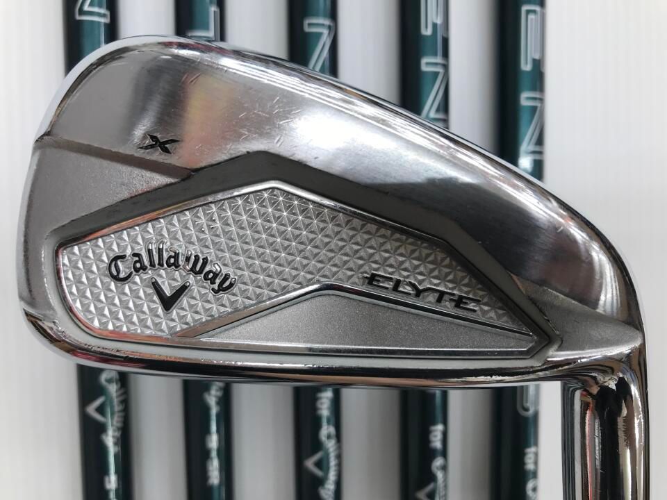 キャロウェイ ELYTE X VENTUS GREEN 5 for Callaway SRフレックス アイアンセット