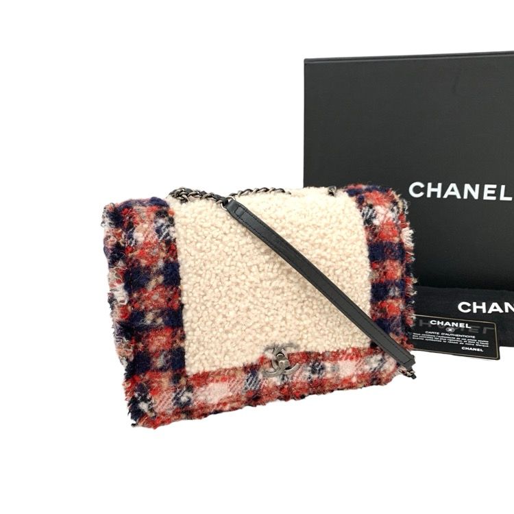 CHANEL シャネル シアリング チェーンショルダー バッグ 25 ターン