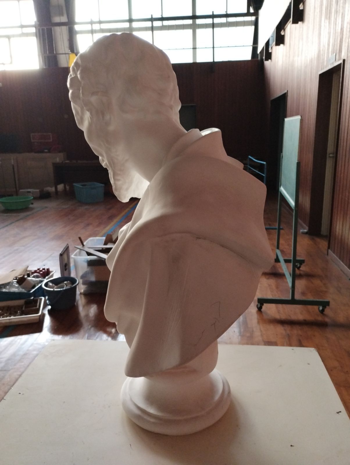 石膏像 ミケランジェロ胸像 - メルカリ