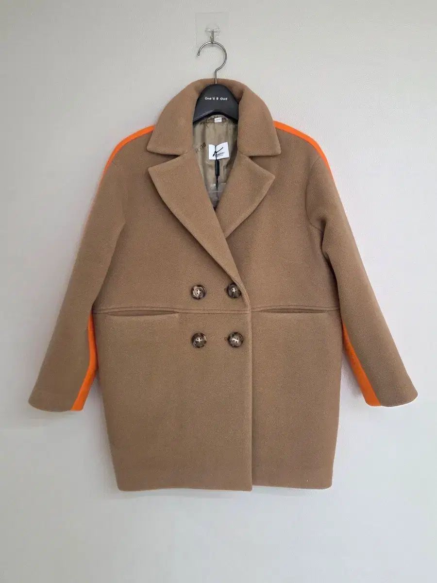 BURBERRY バーバリー ウール カシミア ダブル コート 10Y ユニセックス