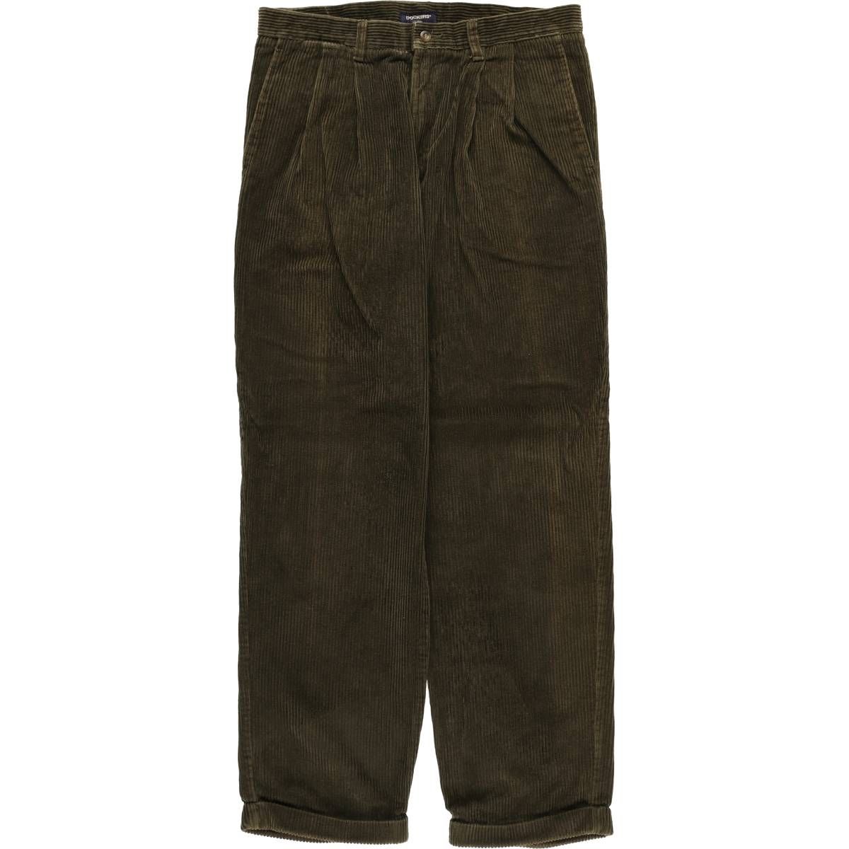 古着 90年代 ドッカーズ DOCKERS KHAKIS RELAXED FIT ツータック