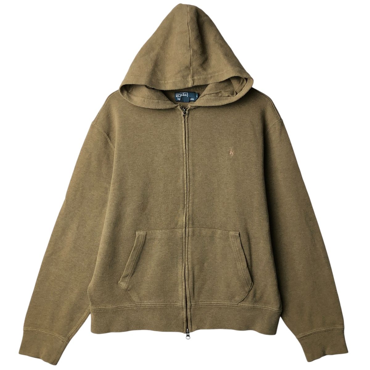 古着 ラルフローレン Ralph Lauren POLO by スウェットフルジップパーカー メンズL相当|eaa 596067