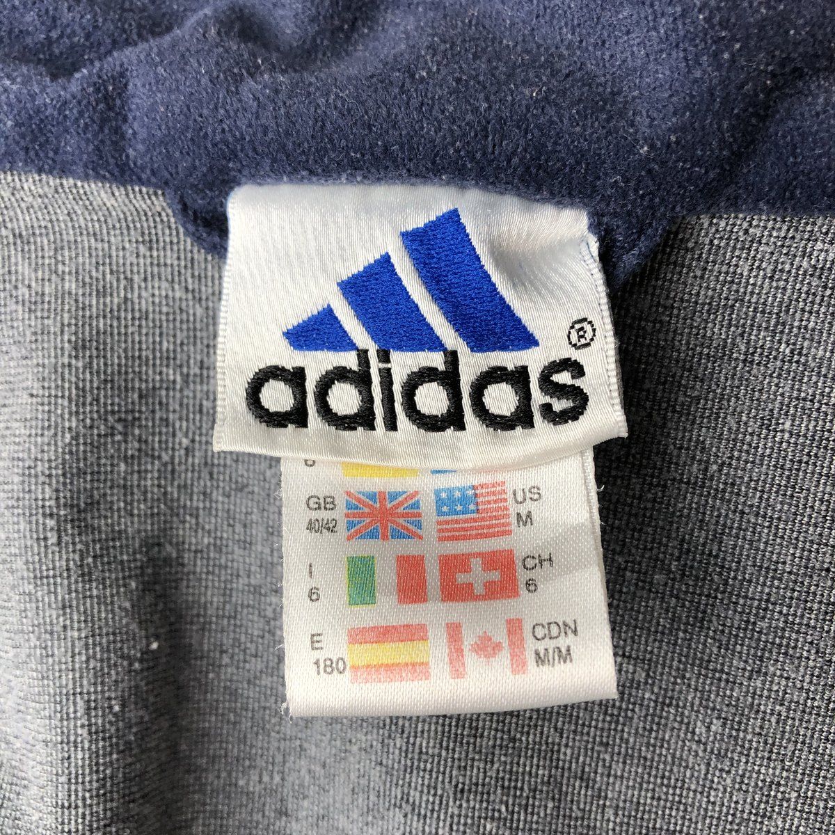 古着 90年代 アディダス adidas パイルジャージ メンズM相当