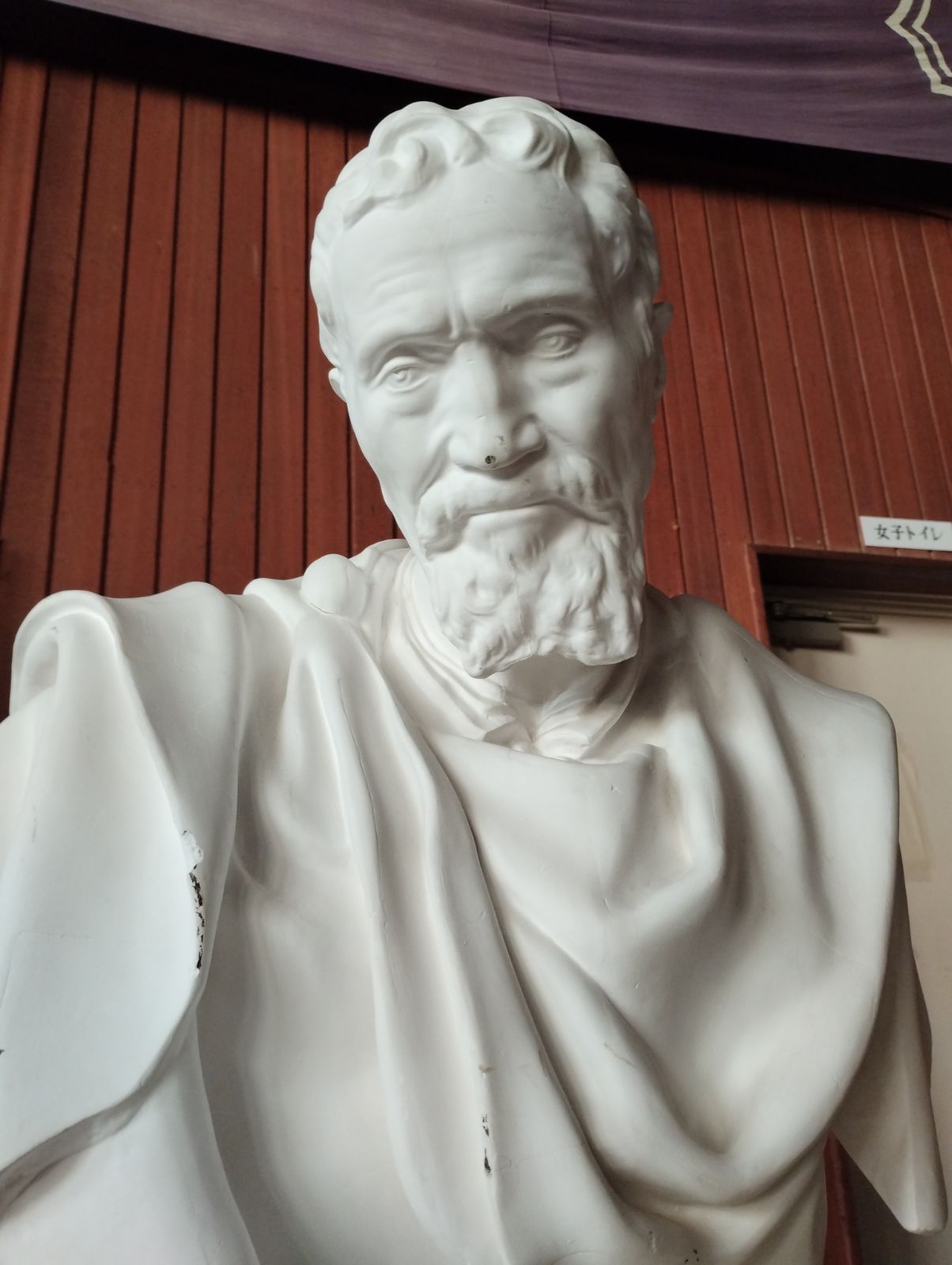 石膏像 ミケランジェロ胸像 - メルカリ