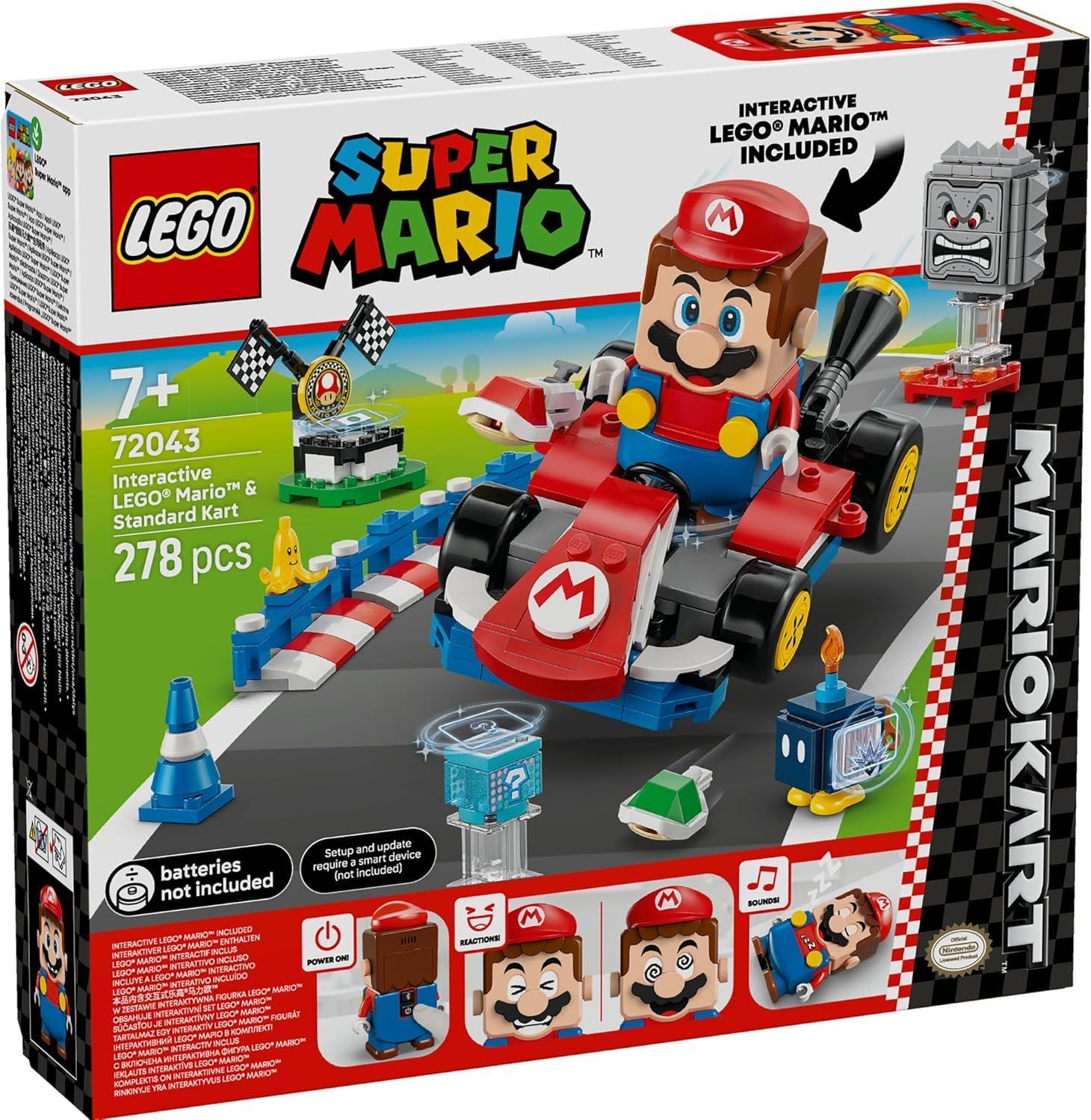 レゴ LEGO スーパーマリオ マリオカート 72043 知育玩具 送料無料 新品