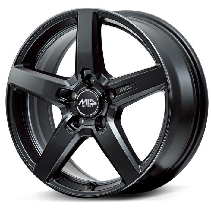 ホイール4本セット 18インチ 7 J 48 5 H 114 3 MID 050 F カットグラファイト