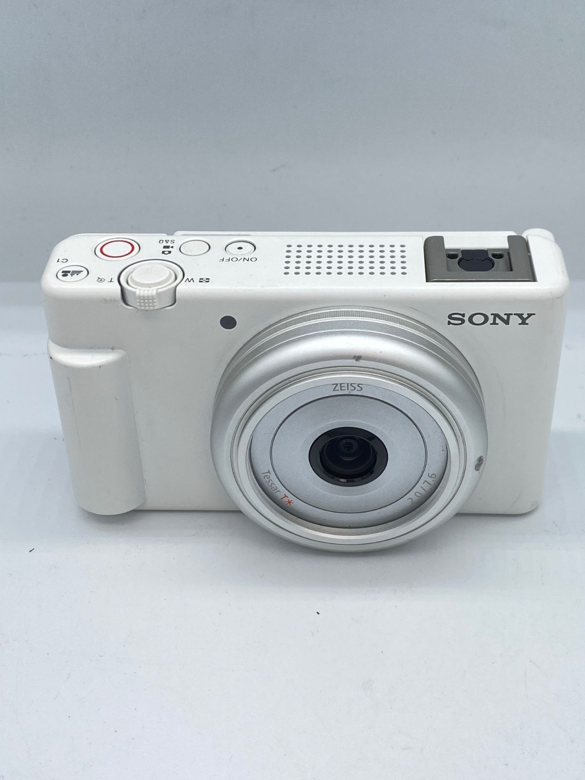 返品保証・動作確認済】SONY ZV-1F ホワイト - メルカリ