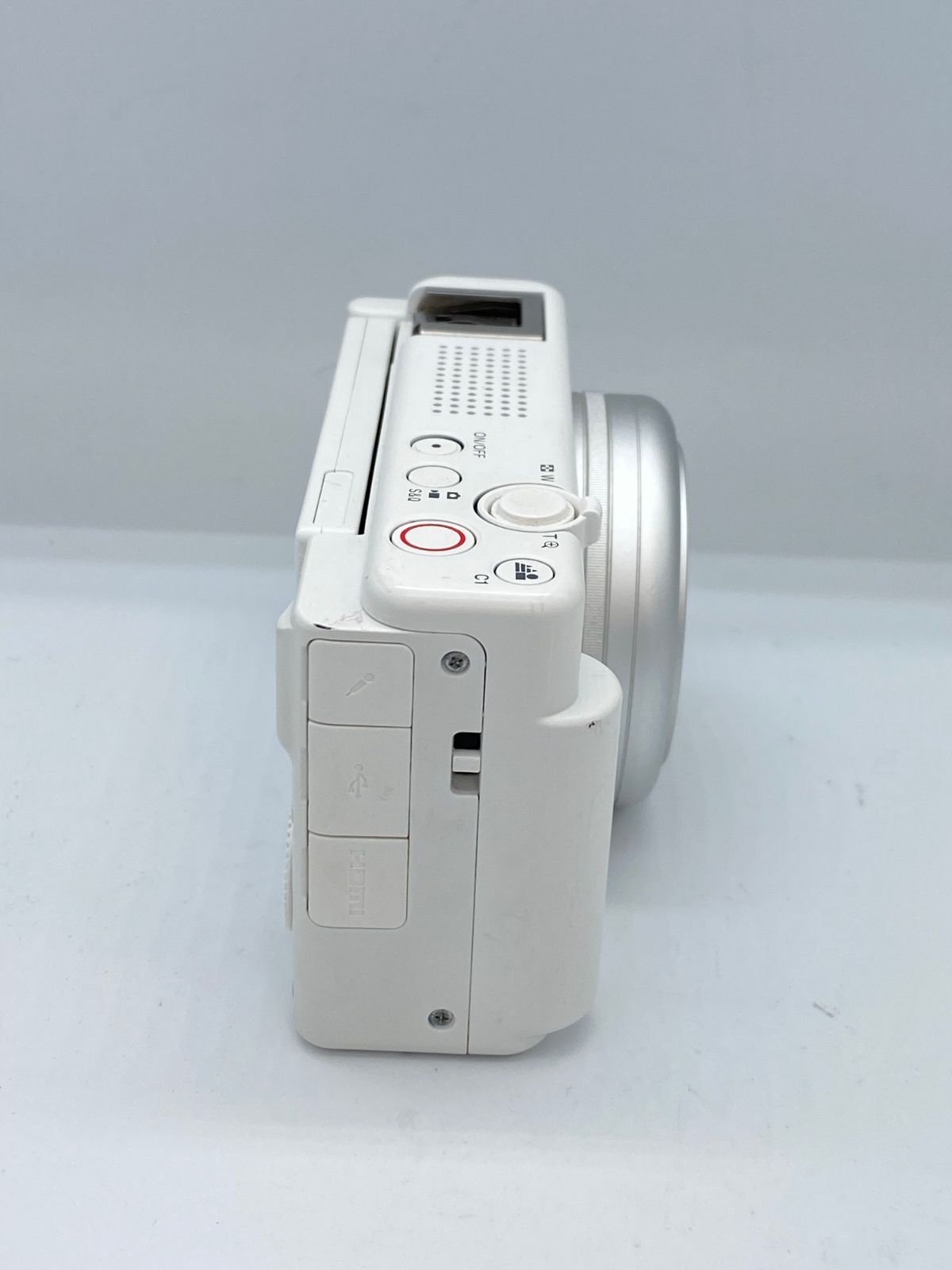 返品保証・動作確認済】SONY ZV-1F ホワイト - メルカリ