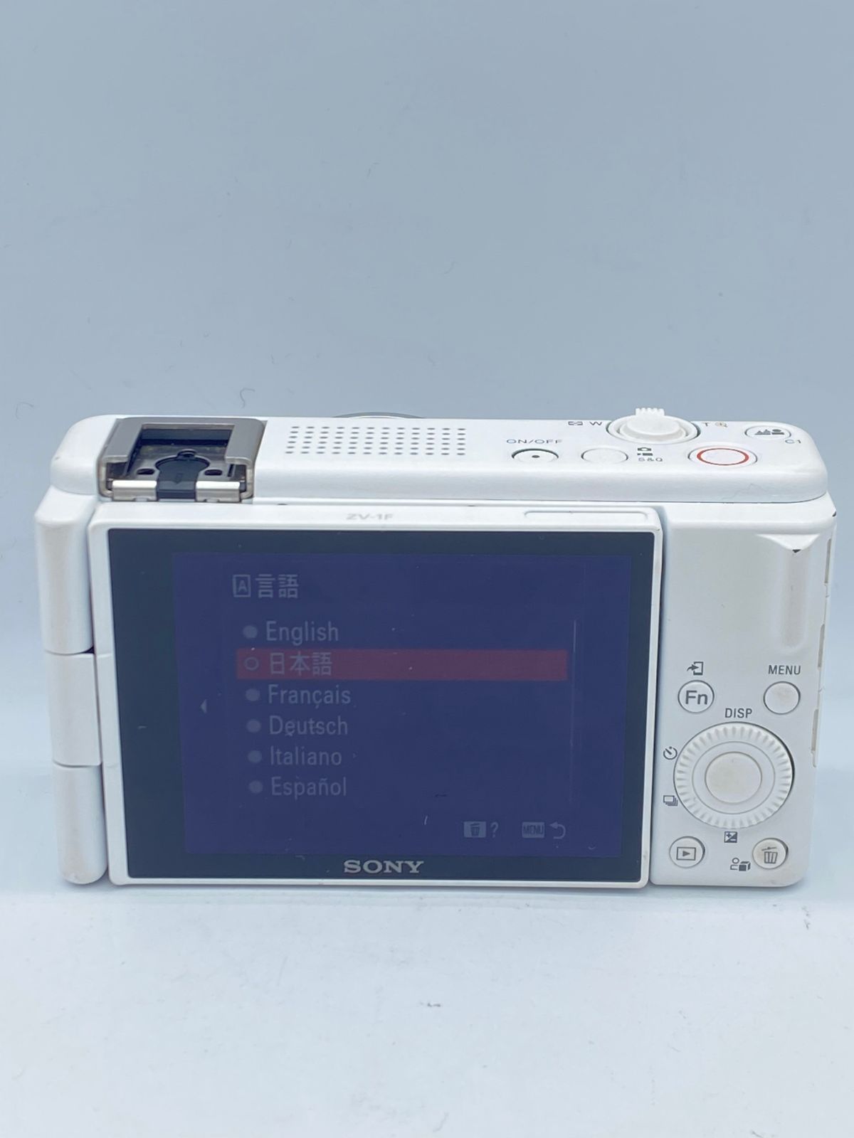 返品保証・動作確認済】SONY ZV-1F ホワイト - メルカリ