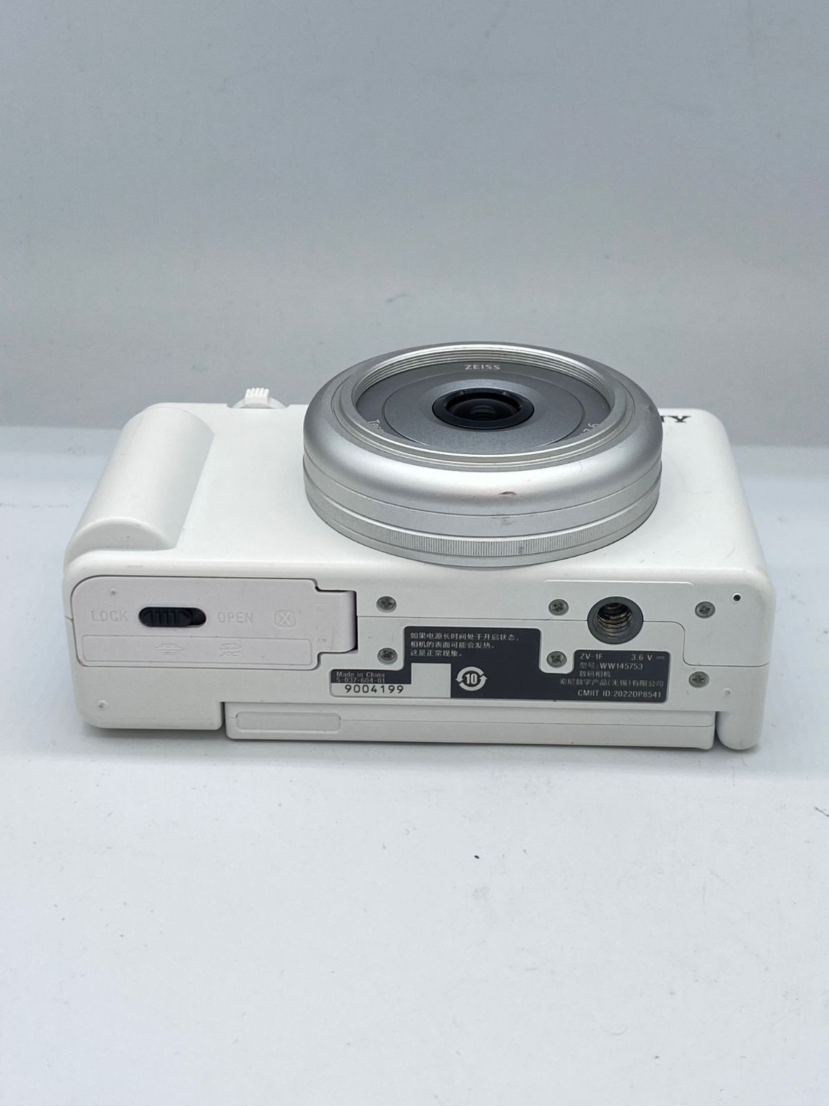 返品保証・動作確認済】SONY ZV-1F ホワイト - メルカリ