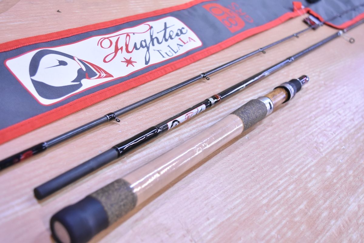 ツララ グルーヴィ 80S フライテクス スピニングロッド 3ピース TULALA