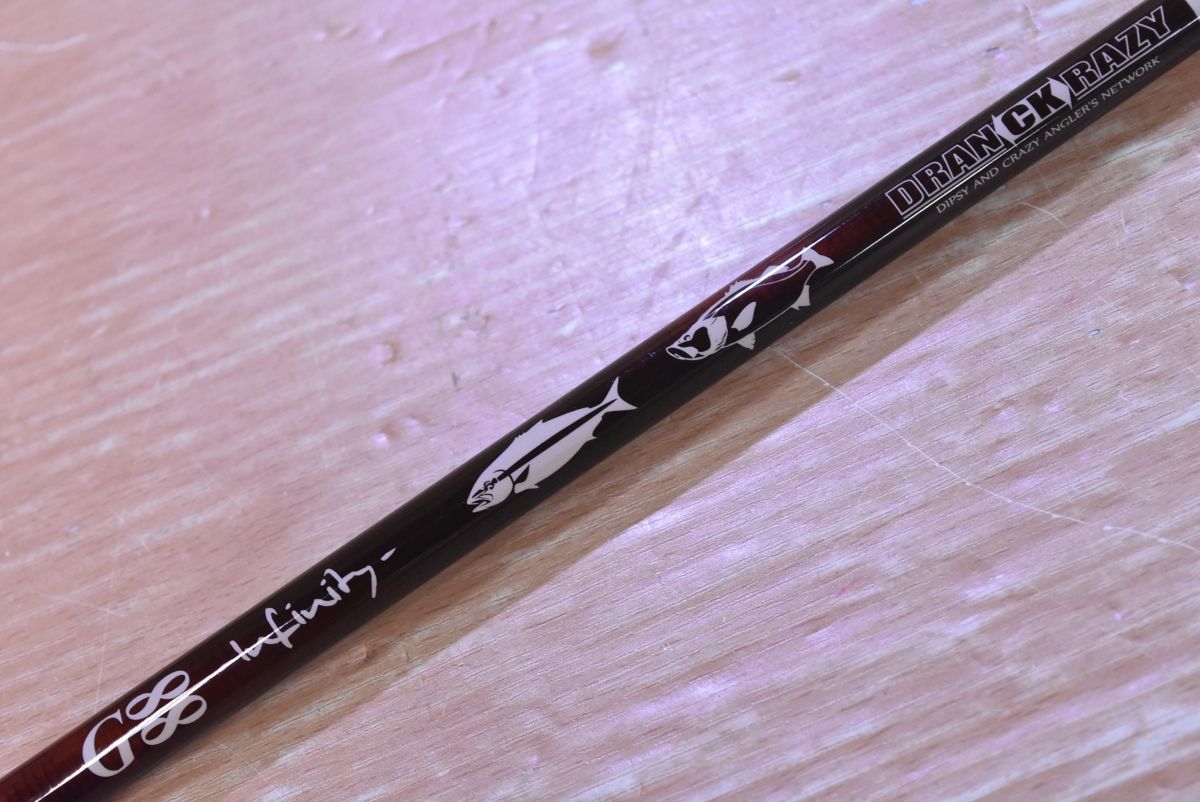 ツララ×ドランクレイジー G88 ダブルインフィニティ― スピニングロッド