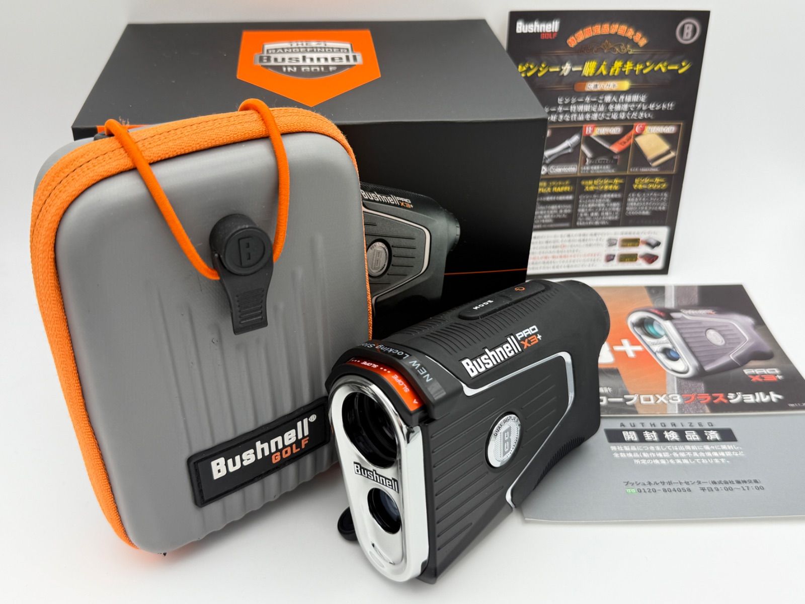 美品】Bushnell PRO X3+ プラスジョルト ブッシュネル ピンシーカー 