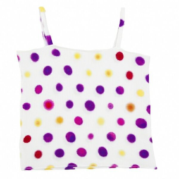 イッセイミヤケISSEY MIYAKE PLEATS ショップ (T.) ぼかしマルチドット