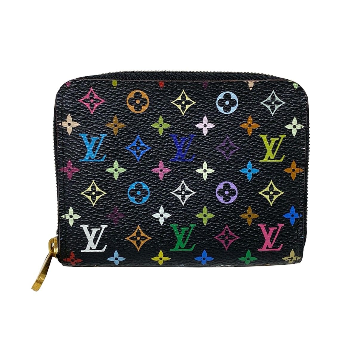 ルイ・ヴィトンM66549 マルチカラー　ジッピー　　パース LOUIS VUITTON(ルイヴィトン) コインケース モノグラムマルチカラー