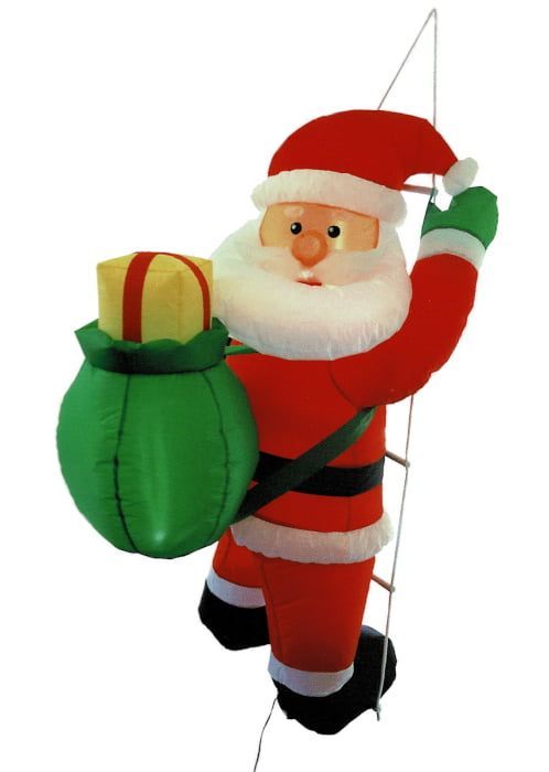 エアーディスプレイ はしごサンタ H 130 cm