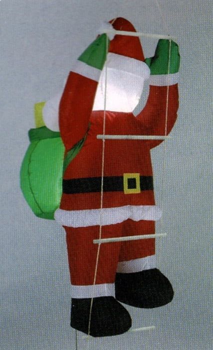 エアーディスプレイ はしごサンタ H 130 cm