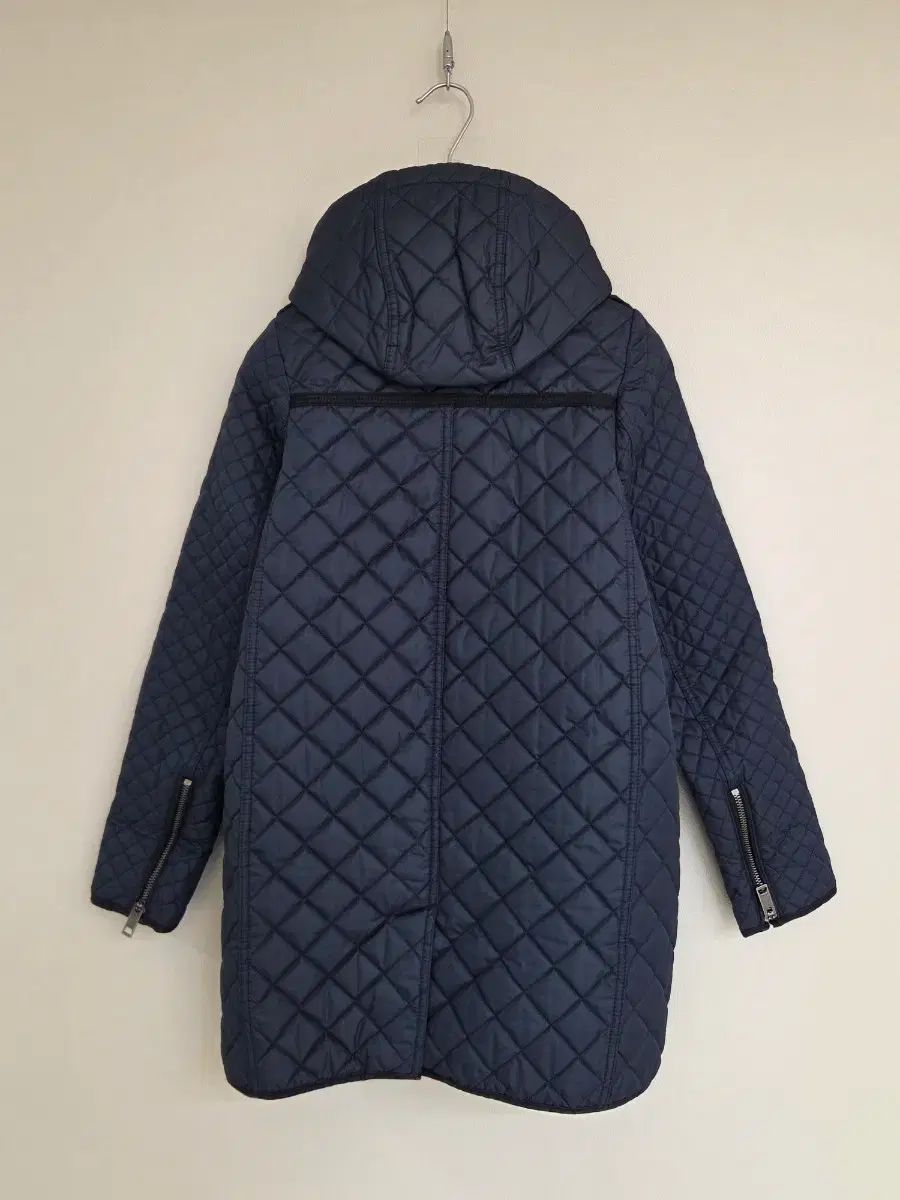 ロングキルティングフーデッドジャケット 12
