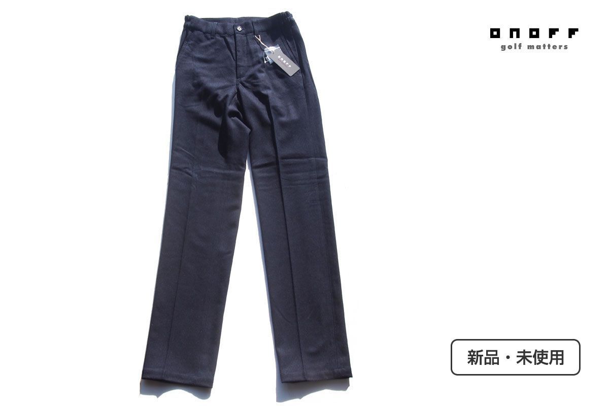 ｜♥｜オノフ｜ONOFF｜ロングパンツ｜メンズゴルフウェア｜ots 101｜S｜ネイビー