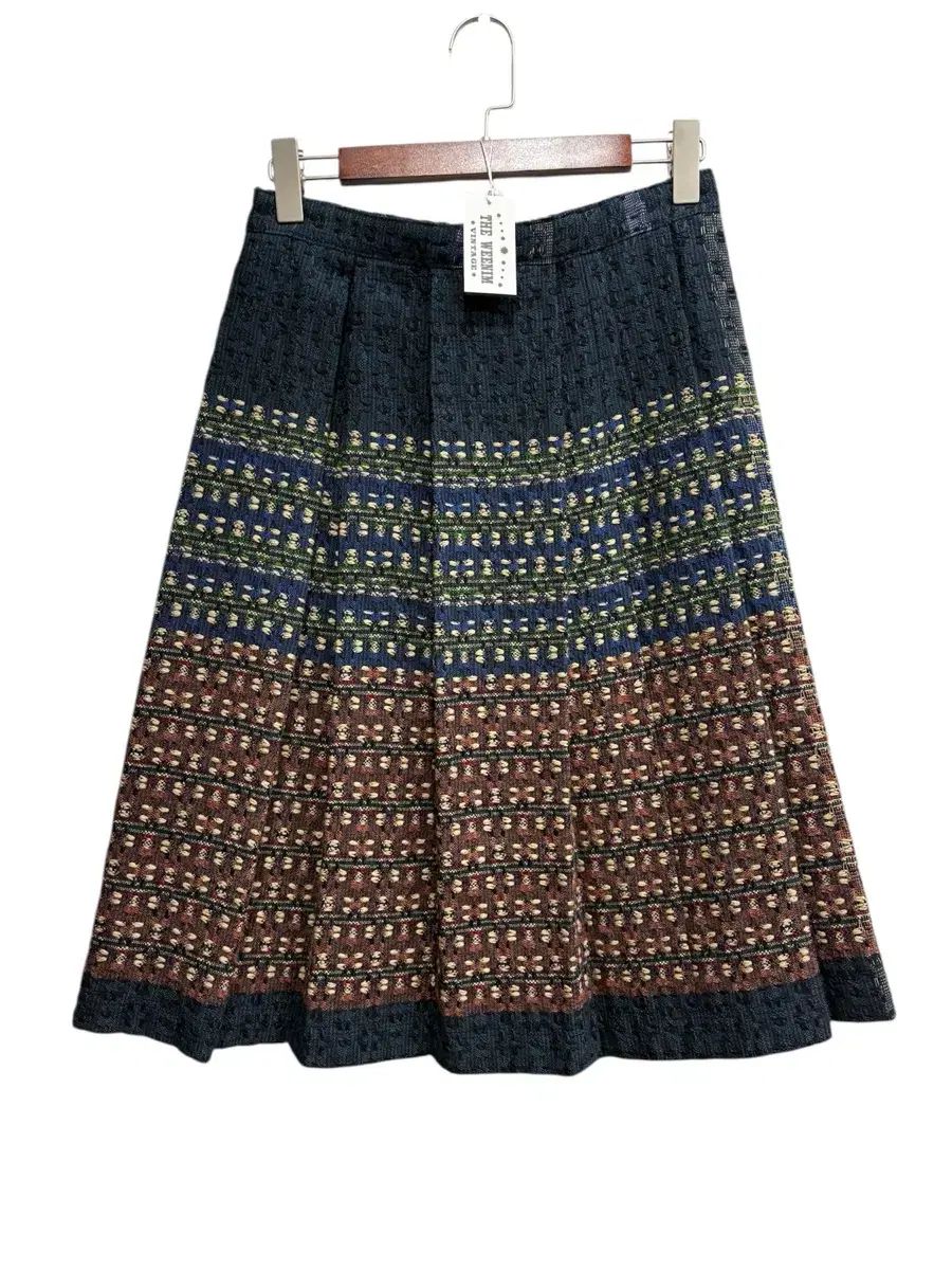 Dries van noten ウール スカート