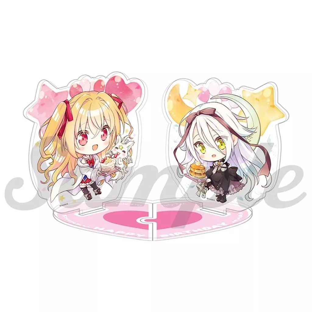  【新品】アクリルスタンド・アクリルパネル メア＆真紅 2025誕生祭記念合体アクリルスタンド 「星空のメモリア/いろとりどりのセカイ」 アクリルスタンド