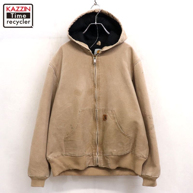 Carhartt 希少 00s アクティブジャケット DES Mサイズ 00s Carhartt アクティブ ダック ジャケット メンズ 表記Mサイズ