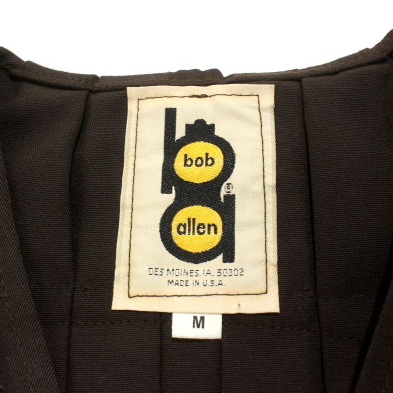 80s USA製 vintage ボブアレン BOB ALLEN レザー切り替え ハンティング