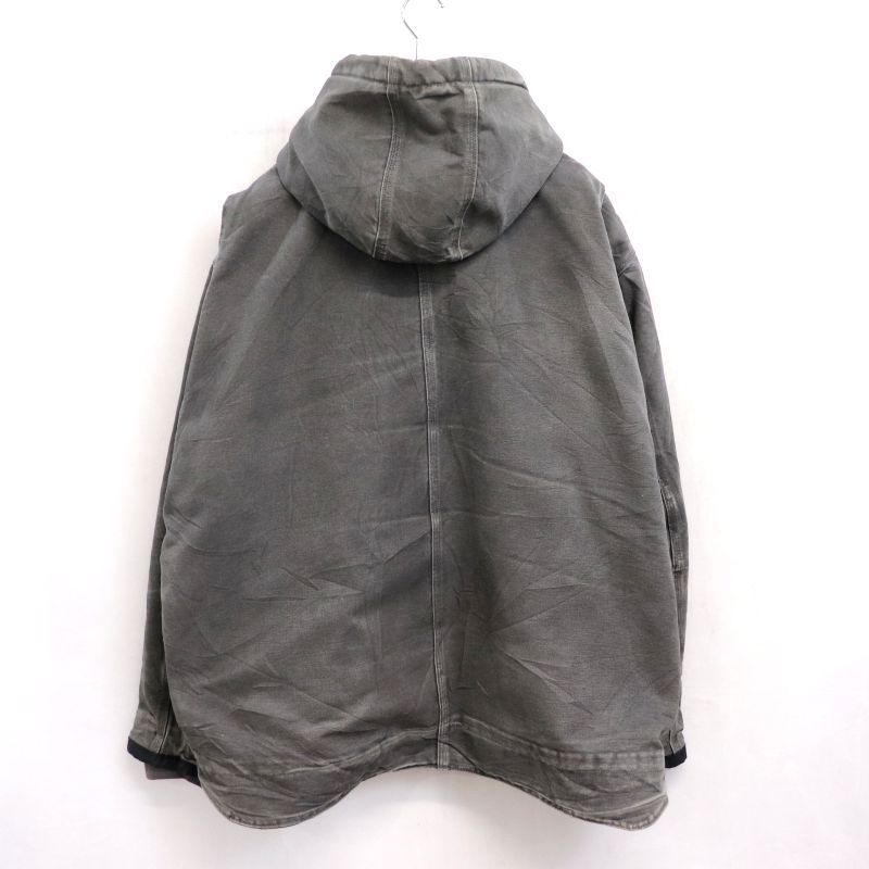 カーハート ベスト ダック地 裏ボア 00s カーハート フェードブラック