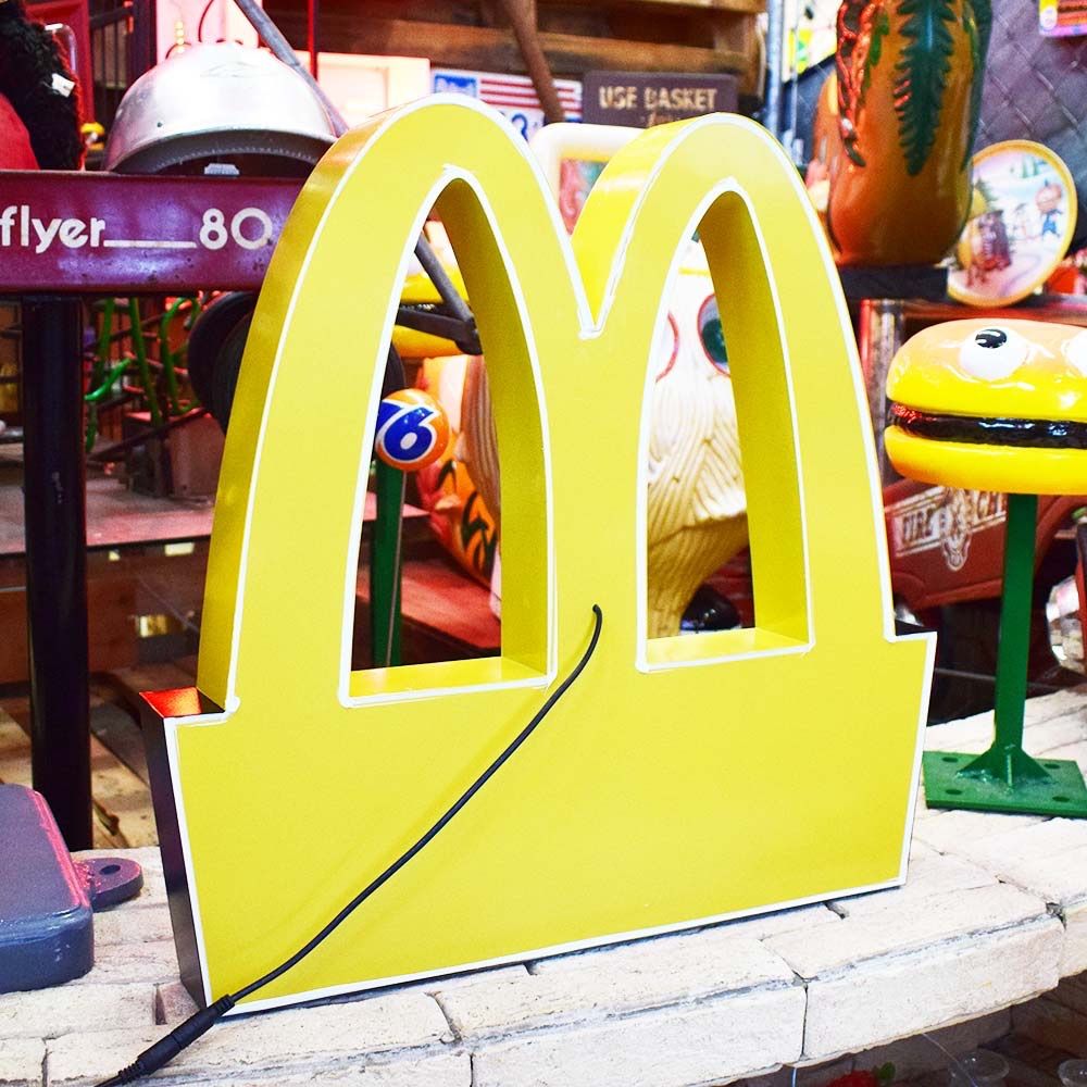 マクドナルド】電飾 看板 McDonald アメリカン雑貨 ガレージ