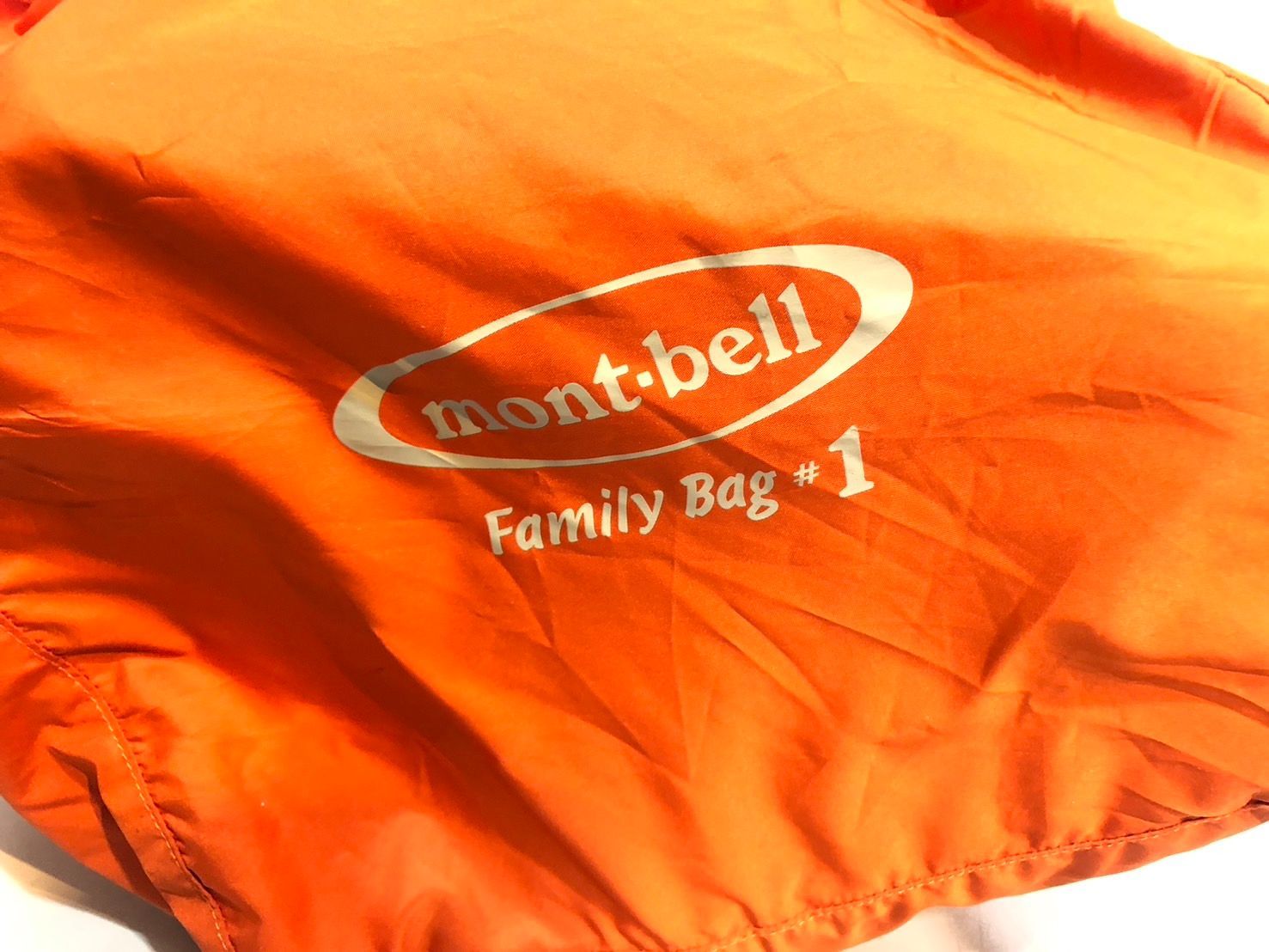 ◆♥ mont-bell モンベル Family Bag 1 オレンジ シュラフ 寝袋◆19594
