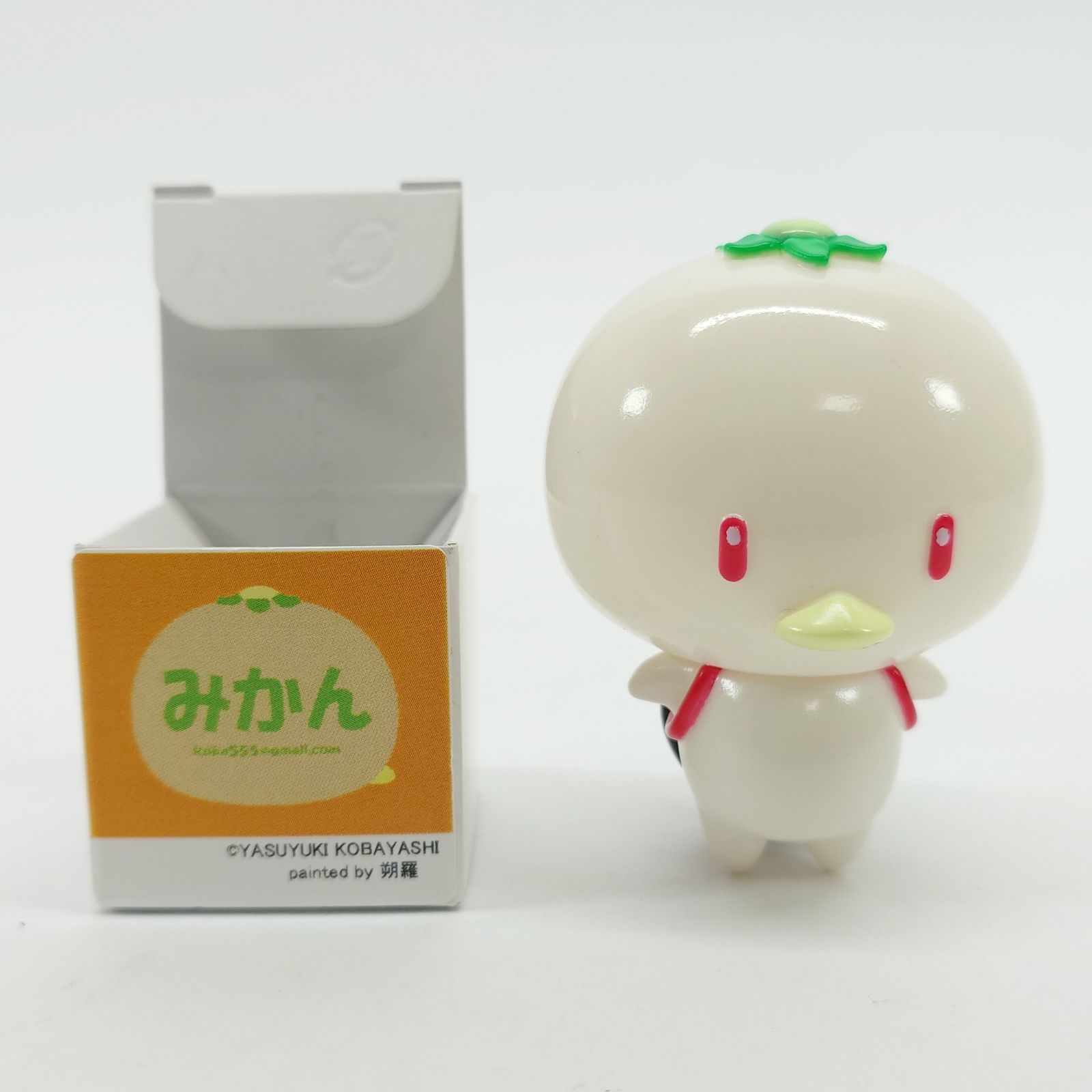 YASUYUKI KOBAYASHI みかんかっぱ 白成型 ライムかっぱ ソフビ 2点