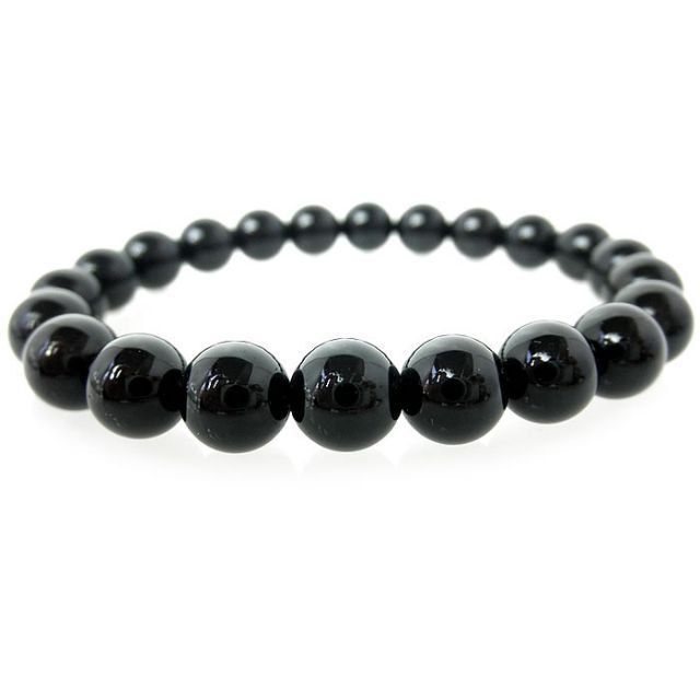 ☆モリオンブレスレット※内径サイズ：約14〜18cm選択可能