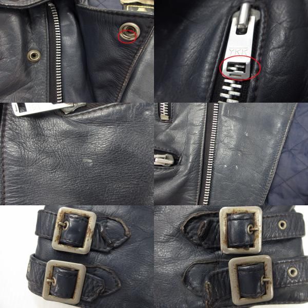 ルイスレザー LEWIS Leathers 80s NEVADA ネバダ レザー ダブル