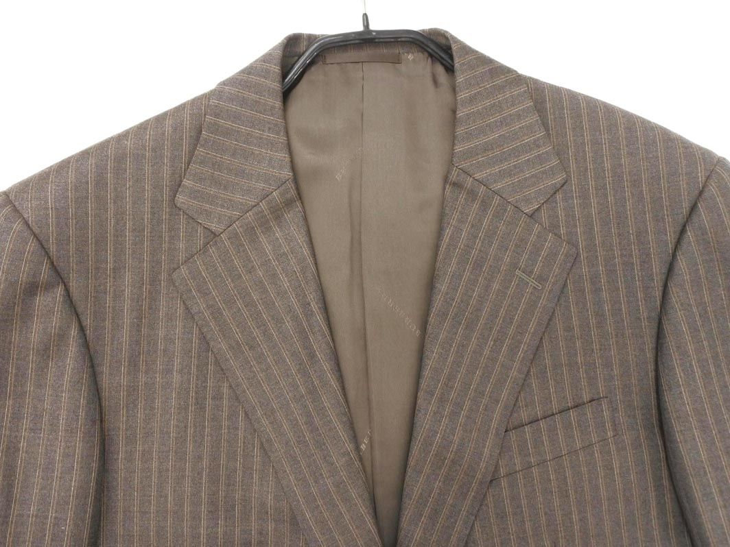 BURBERRY バーバリー ウール混 ストライプ セットアップ ジャケット