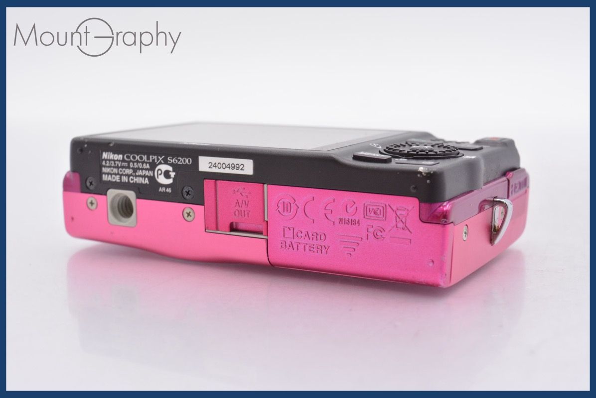 デジタルカメラ Nikon COOLPIX S6200 Pink Amazon | Nikon デジタルカメラ COOLPIX (クールピクス) S6200