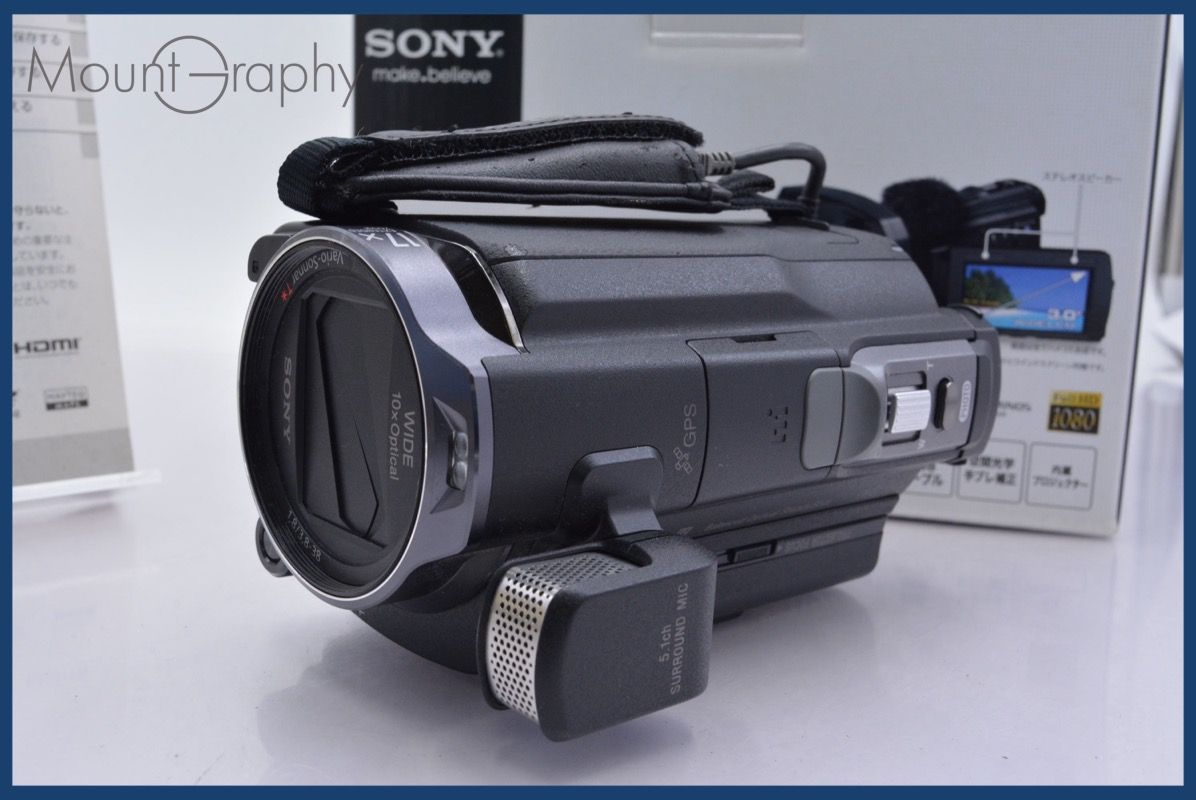 ソニー SONY HDR PJ 790 10 x 元箱 バッテリー メモリーカード 取扱説明書付属 同梱無料 mj 7213