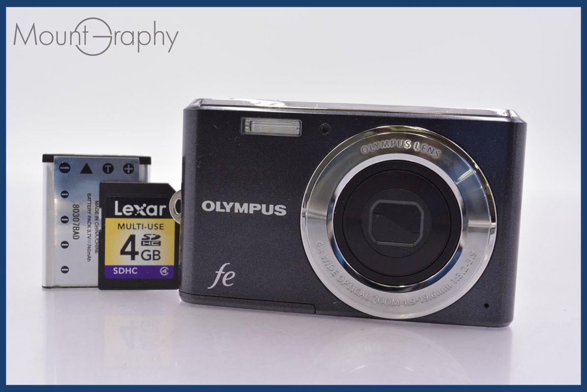 ☆極上美品☆ オリンパス Olympus FE-4050 4x バッテリー、メモリー
