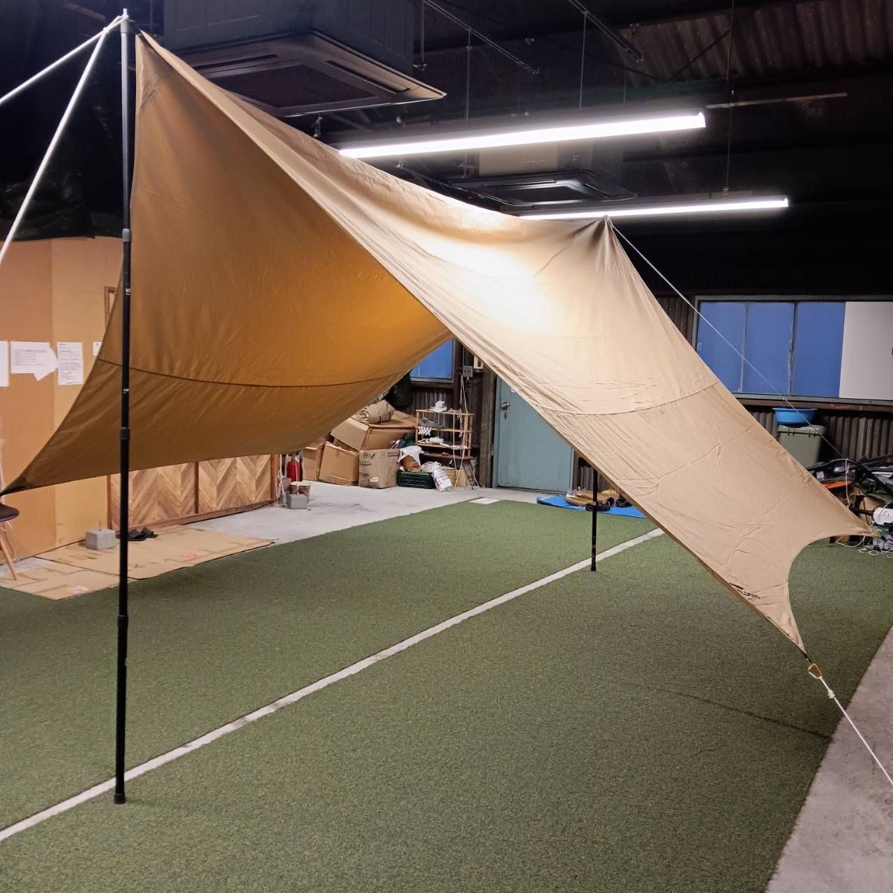 Soomloom(スームルーム) TCヘキサタープ Adranus 4.2×5.4m(ベージュ