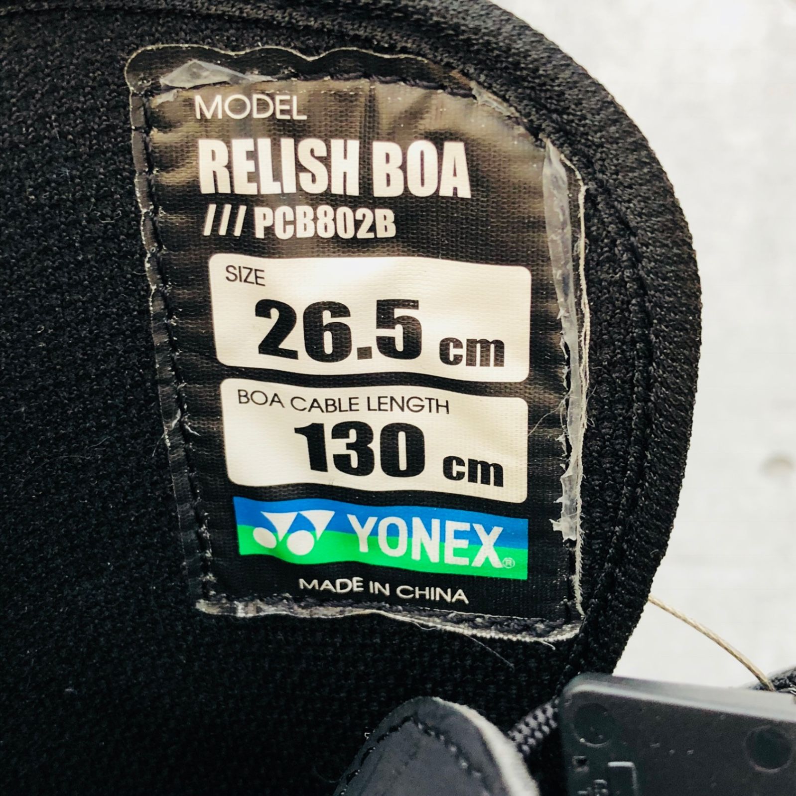 YONEX ヨネックス Relish レリッシュ 26.5 cm BOA ボアダイヤル