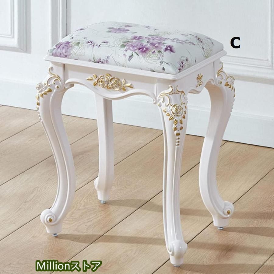 ドレッサーチェア 化粧椅子イス 鏡台用 家庭用 椅子のみ スツール