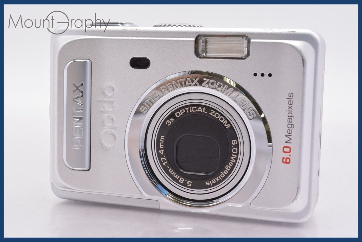 ☆ジャンク特価☆ ペンタックス PENTAX Optio S60 3x 単三電池仕様 同
