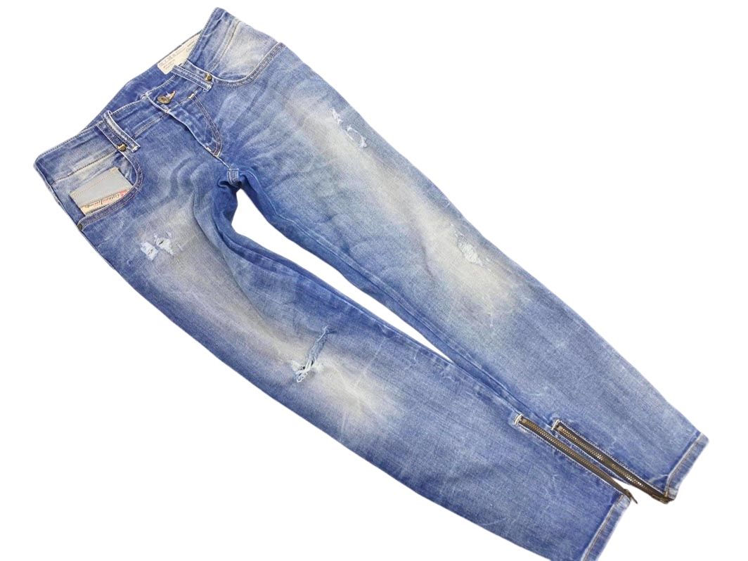 DIESEL ディーゼル USED加工 ダメージ加工 スキニー デニムパンツ