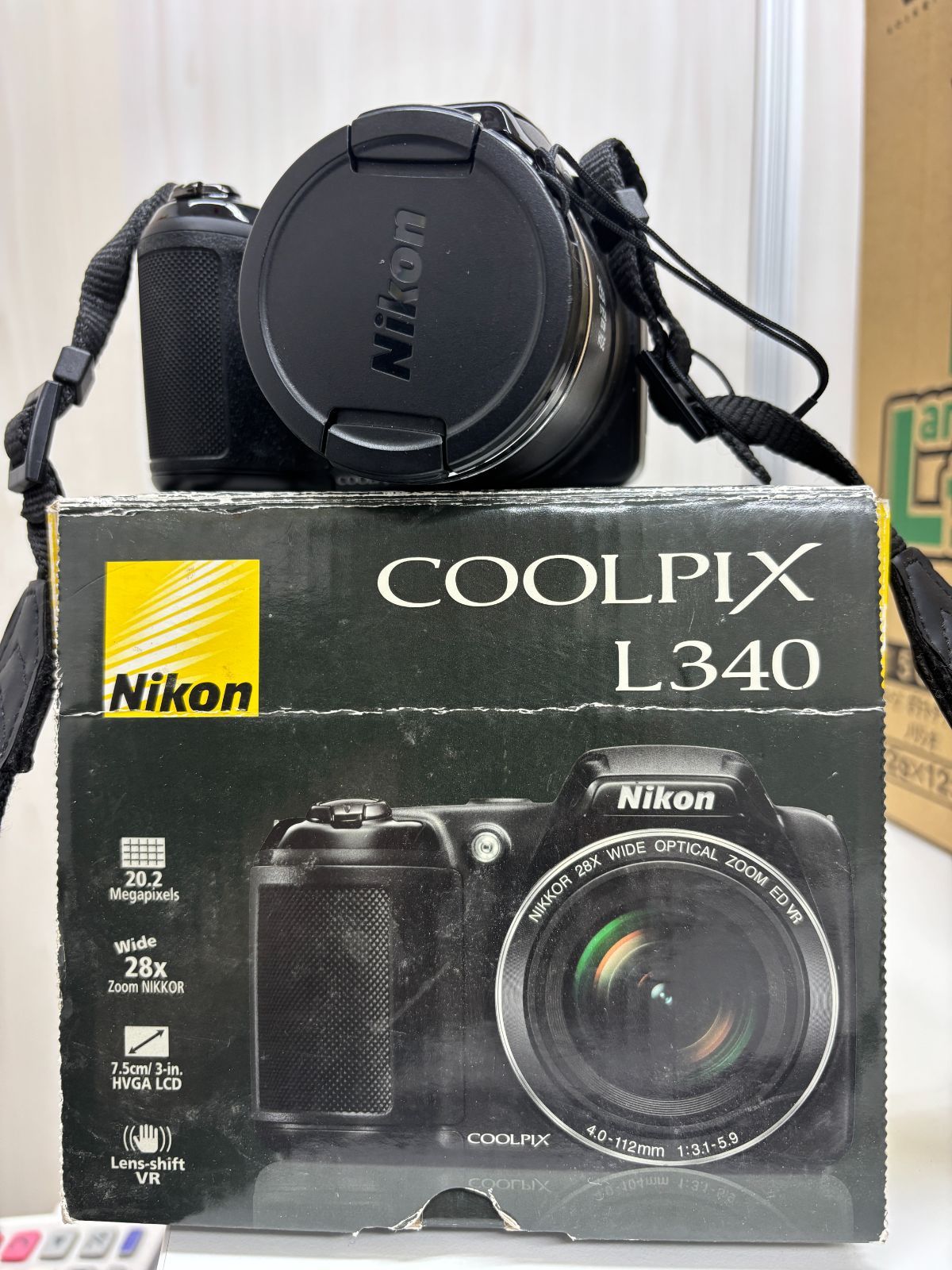 D【中古】Nikon ニコン coolpiix クールピクス L340 コンパクト