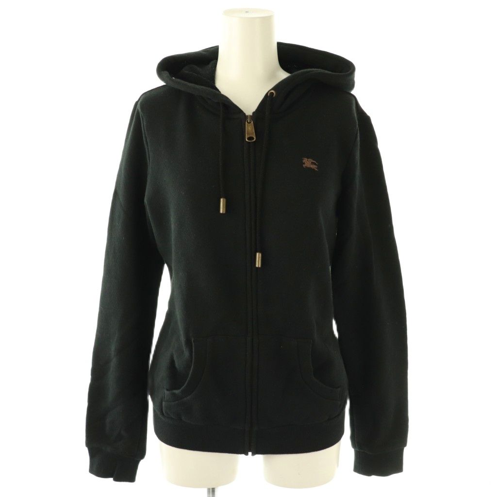 BURBERRY BLUE LABEL 長袖　スウェット　ジップアップ バーバリーブルーレーベル BURBERRY BLUE LABEL パーカー スウェット