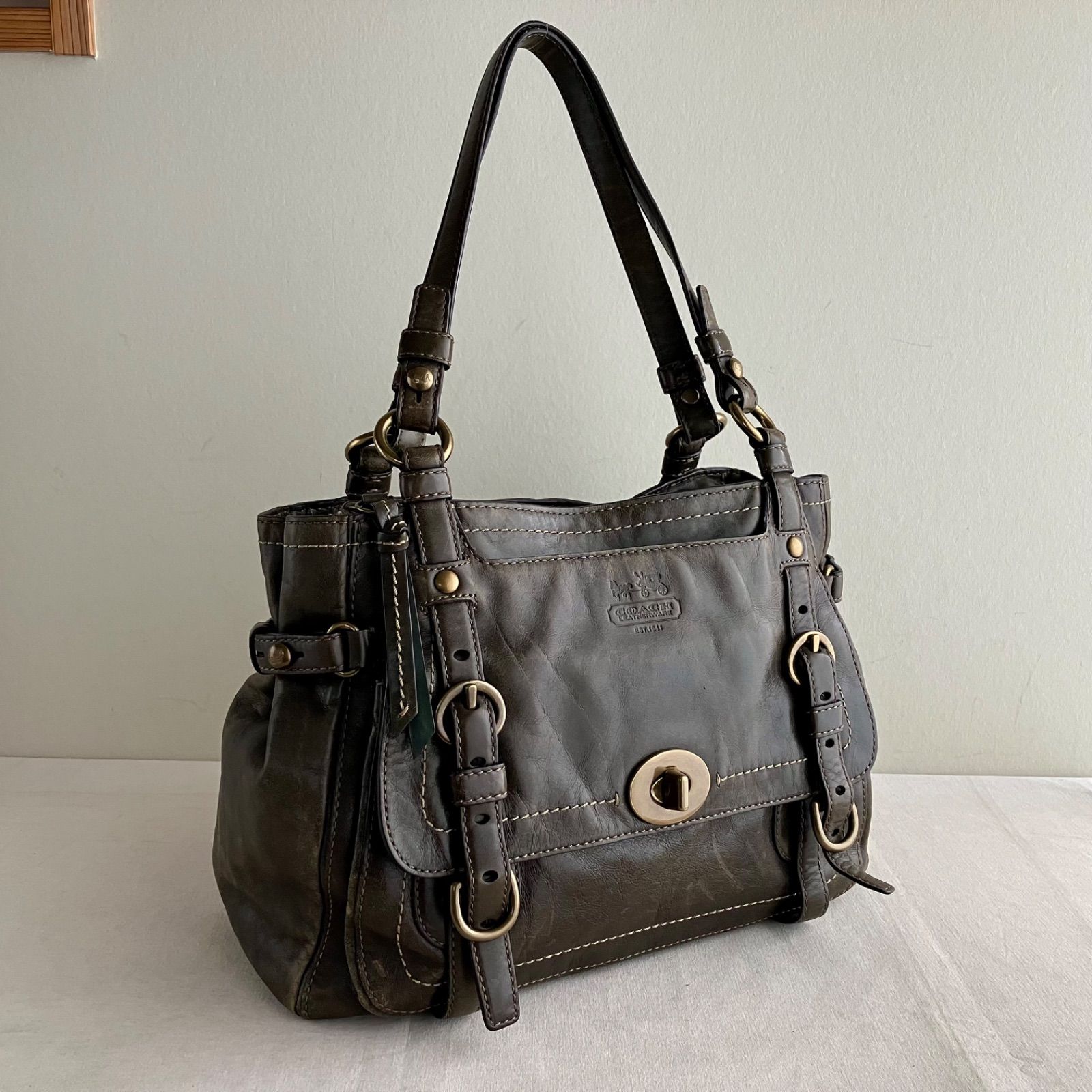 Y2K Coach Legacy 65th Anniversary Limited Edition Garcia Olive