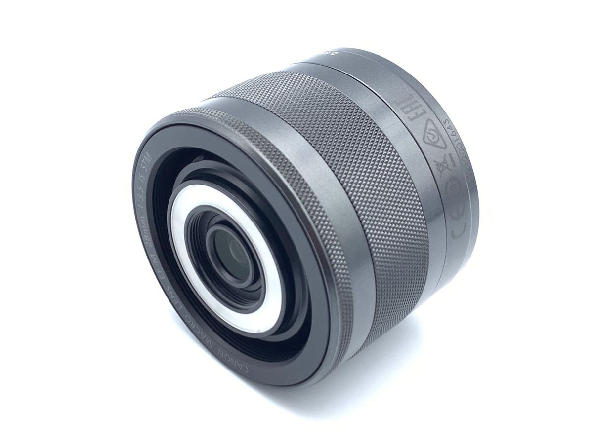  並品 キヤノン EF M 28 mm F 3 5 マクロ IS STM レンズ(単焦点) カメラ