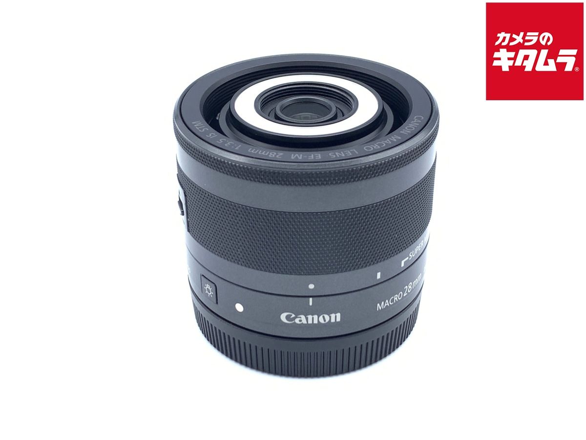 並品 キヤノン EF M 28 mm F 3 5 マクロ IS STM
