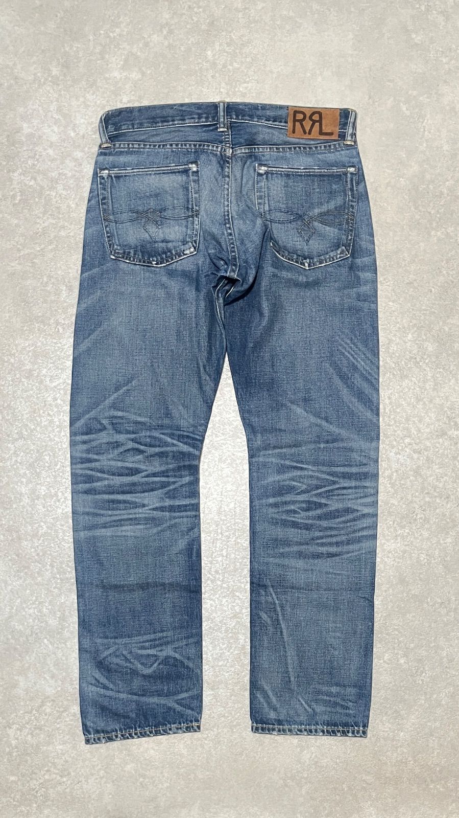 レア ジョニーデップ 来日着用 RRL ラルフローレン ダメージリペア